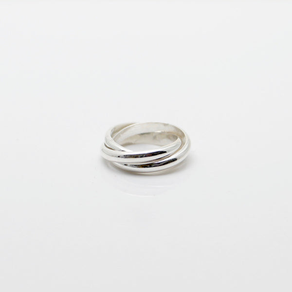 Sterling silver infinity ring by Granville Island artisan.